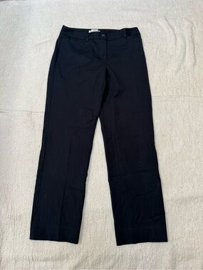 Talbots Dark Navy Dress Pants Size 8 Curvy